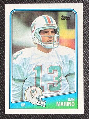 Topps 1988 Topps Dan Marino #190 Miami Dolphins Football Card